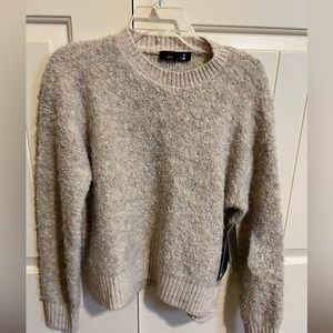 Oatmeal colored sweater/ new with tags